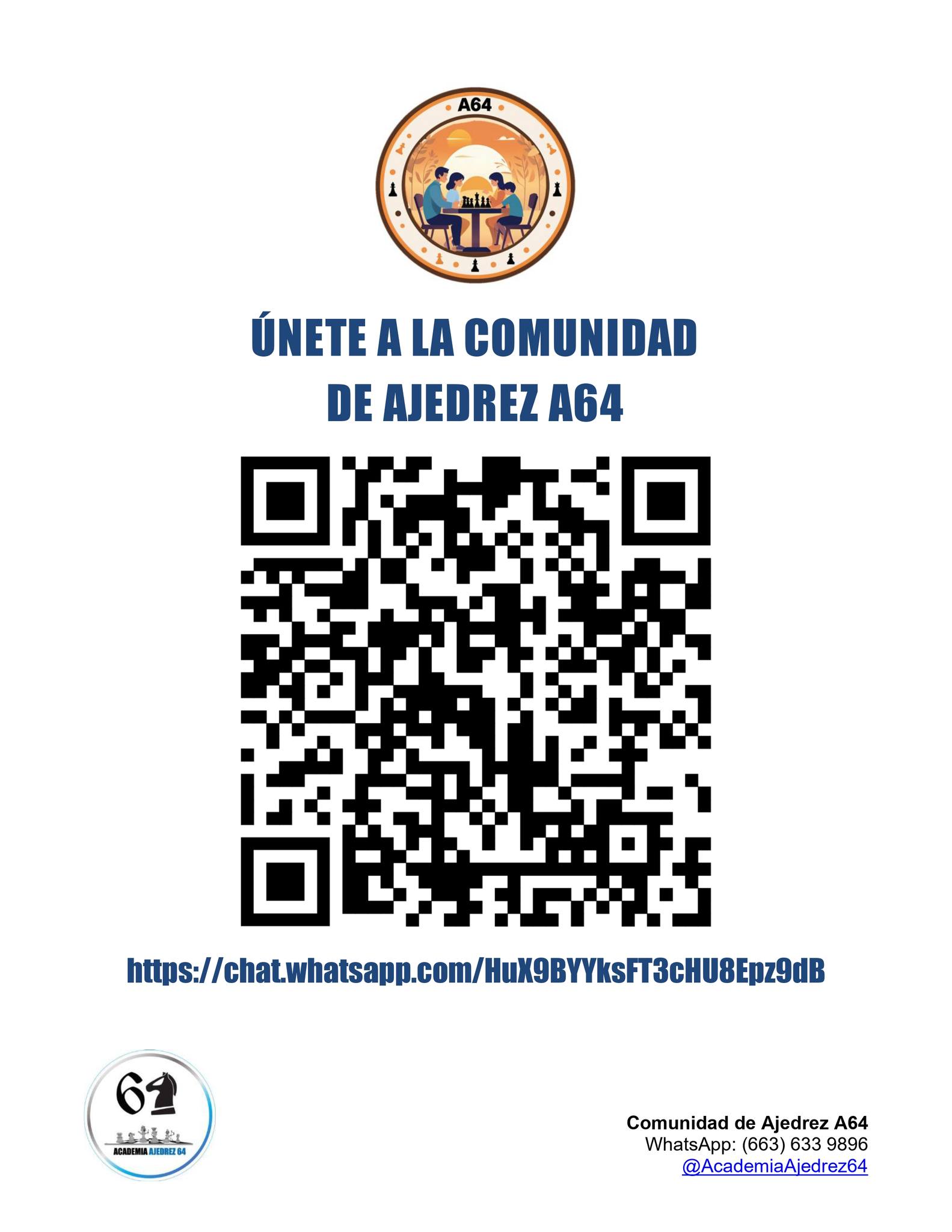 ¿Deseas formar parte de una Comunidad de Ajedrez Activa?